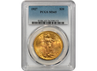 $20 Saint-Gaudens MS-65