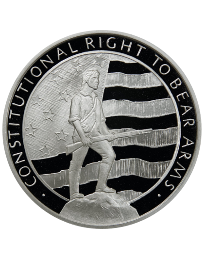 1 oz Second Amendment Silver Round