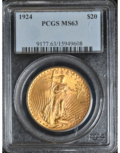$20 Saint-Gaudens MS-63