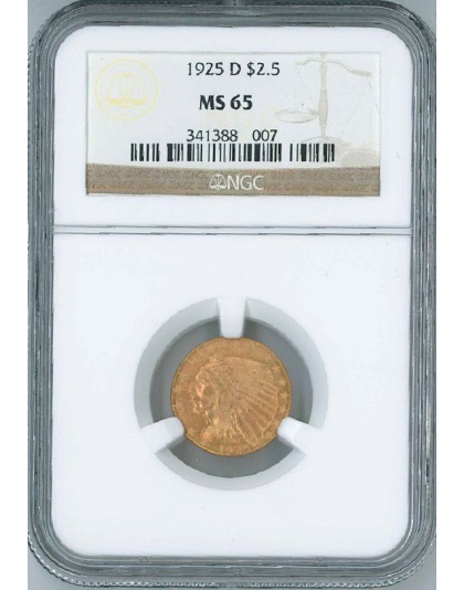 $2.50 Indian MS-65