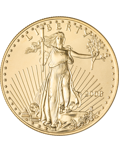 1 oz American Gold Eagle Common Date