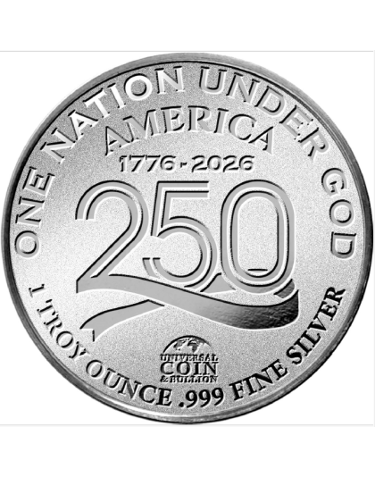 2026 1 oz America 250 Silver Round