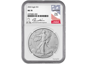 2026 1 oz American Silver Eagle NGC MS70