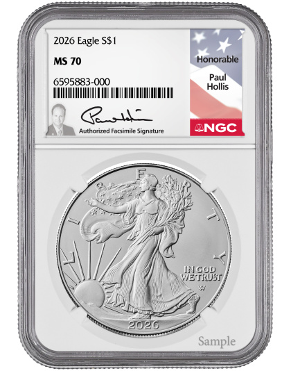 2026 1 oz American Silver Eagle NGC MS70