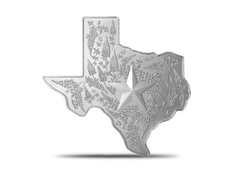 5 oz Texas Silver Bar