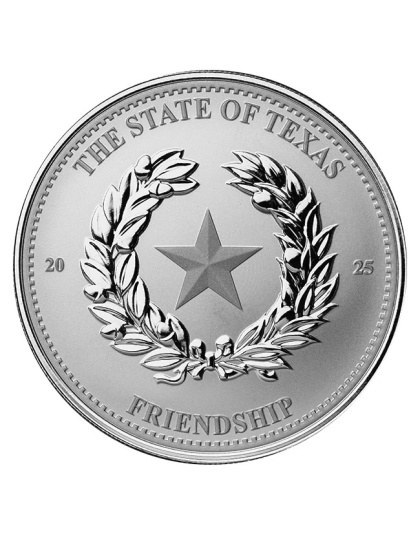 1 oz Texas Silver Round