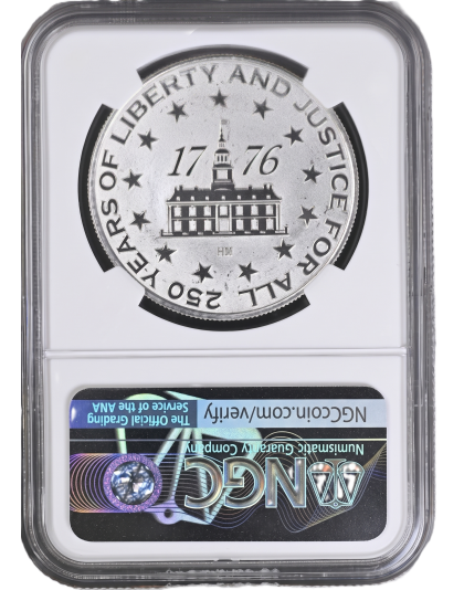 1776-2026 America 250 1 oz Silver Medal NGC BU