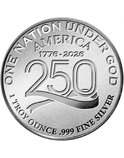 2026 1 oz America 250 Silver Round