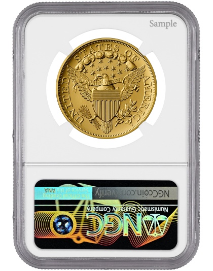 2026 (1804) 1 oz Gold Draped Bust Dollar Paul Hollis Signed NGC SP70