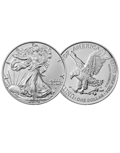2026 1 oz American Silver Eagle BU