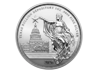 2026 1 oz Texas Silver Round