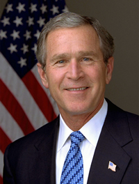 43rd President George W.<br>Bush